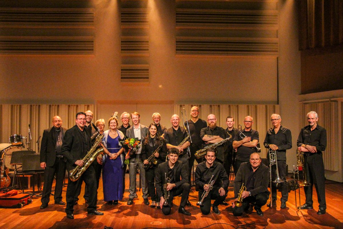Solid Bigband during Spotlight no 14 March 2022